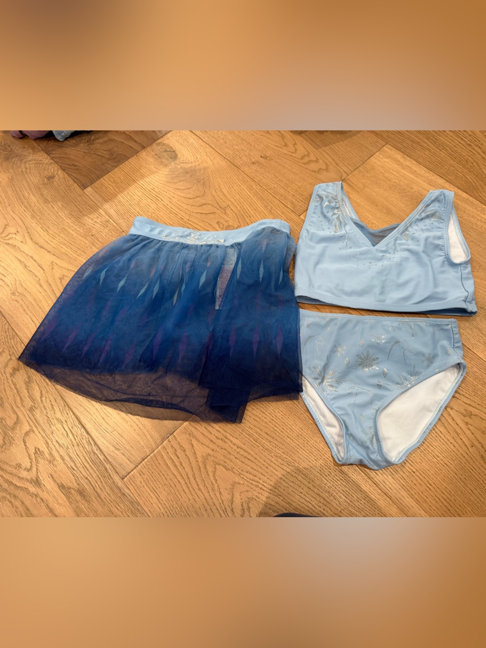Disney bundle of 3 piece swim sets - Picture 6 of 7
